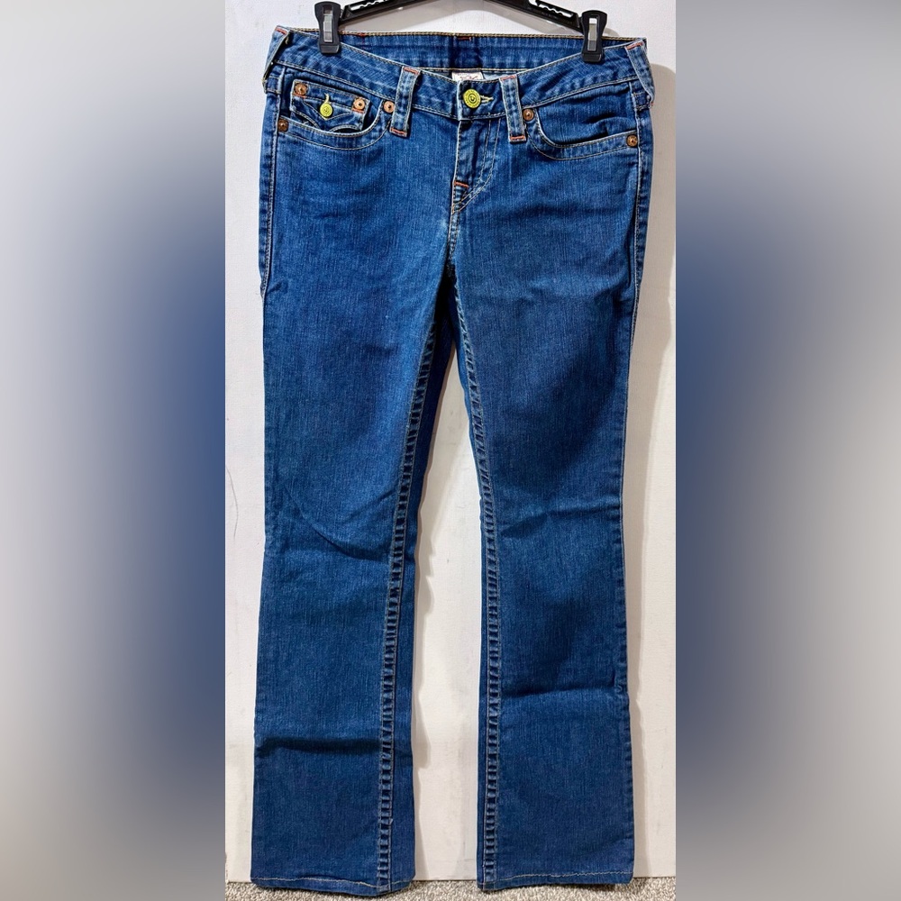 True Religion Blue Straight Leg Jeans Timeless Design